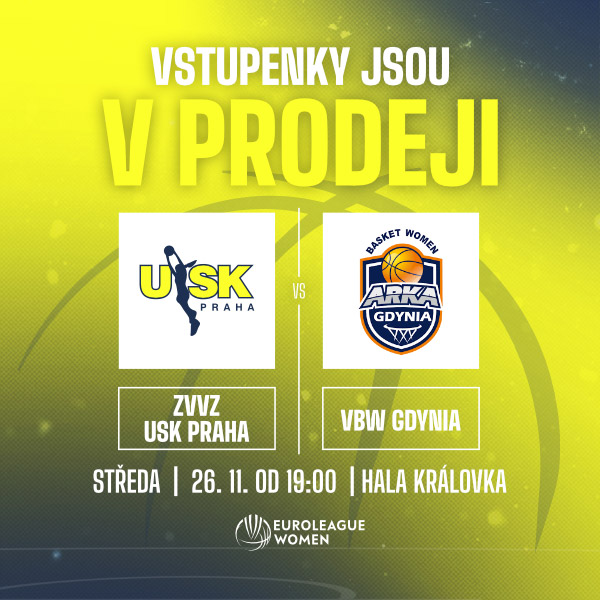 ZVVZ USK Praha – VBW Gdynia (POL)