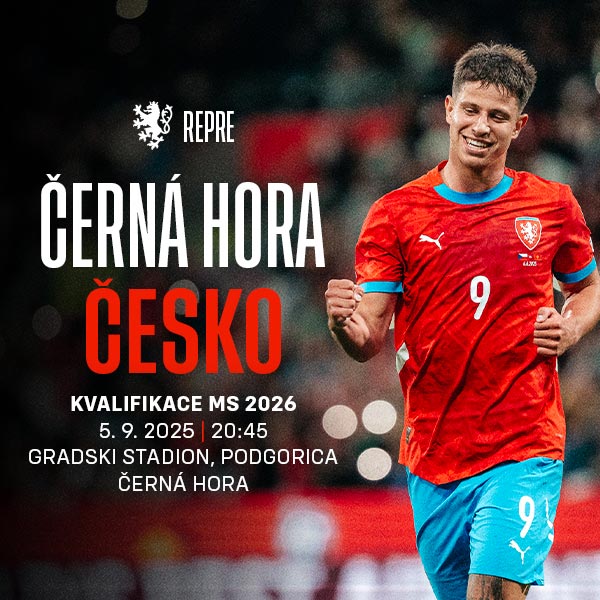Kvalifikace MS 2026 ČERNÁ HORA – ČESKO