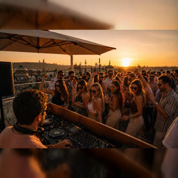Rooftop Party– White Saint Tropez