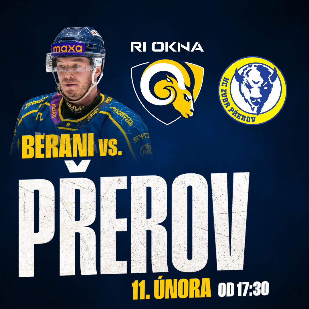 RI OKNA Berani Zlín - HC ZUBR Přerov