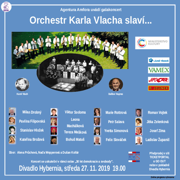 Orchestr Karla Vlacha slaví ...