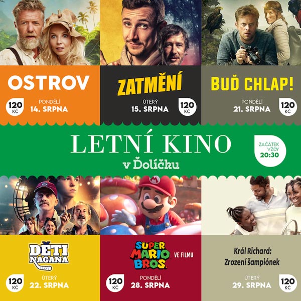 Letní kino v Ďolíčku 2023