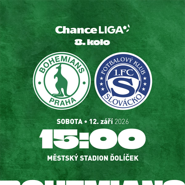 Bohemians Praha 1905 - 1.FC Slovácko