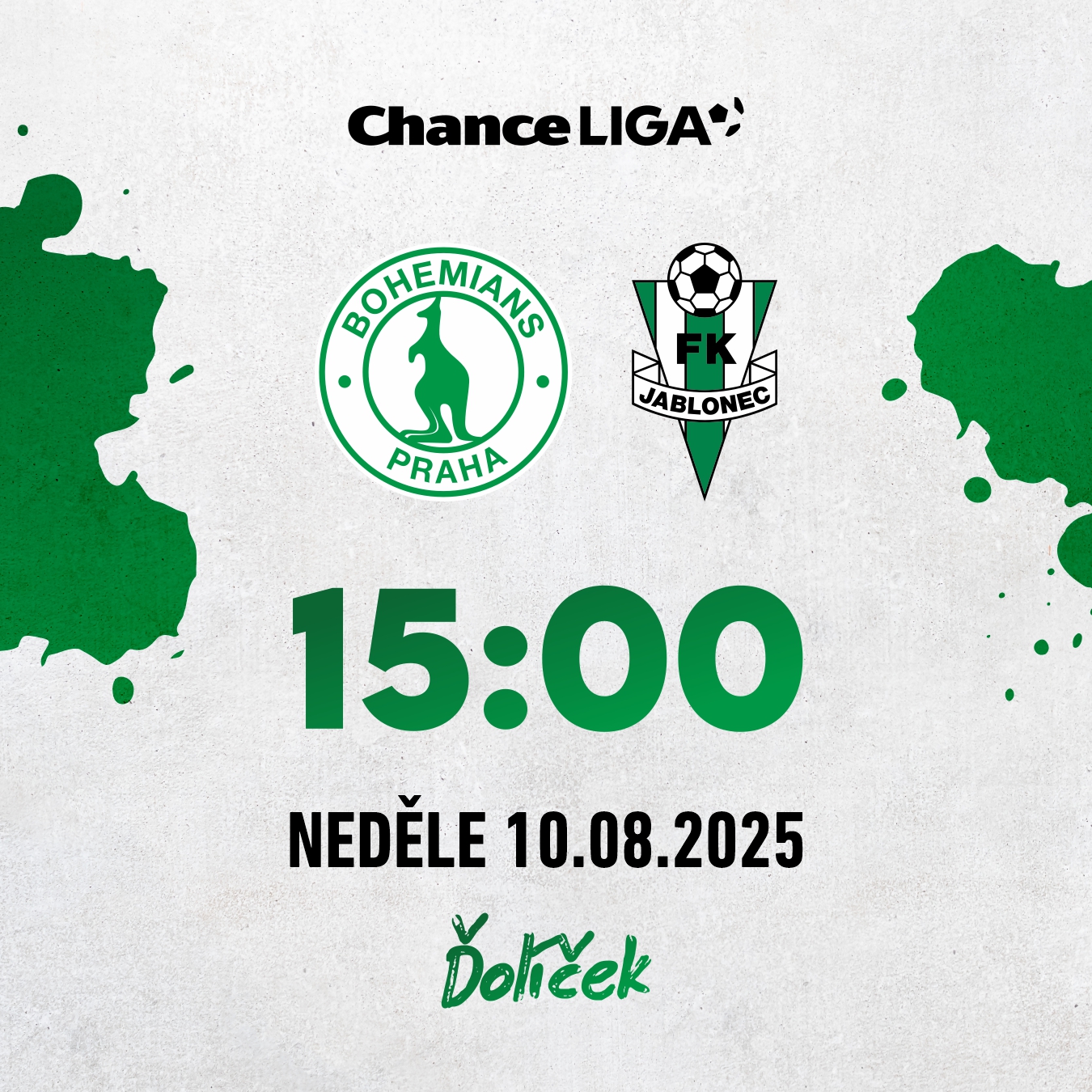 Bohemians Praha 1905 - FK Jablonec