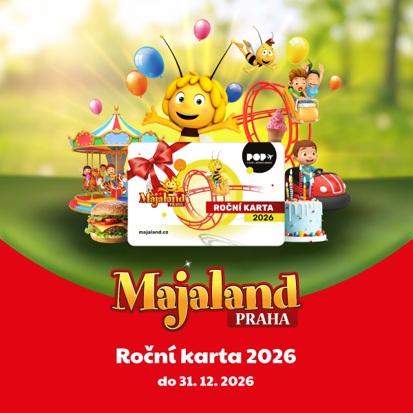 Majaland – Roční karta 2026, dárkový voucher