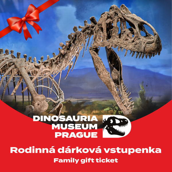 Dinosauria - Dárková vstupenka rodinná