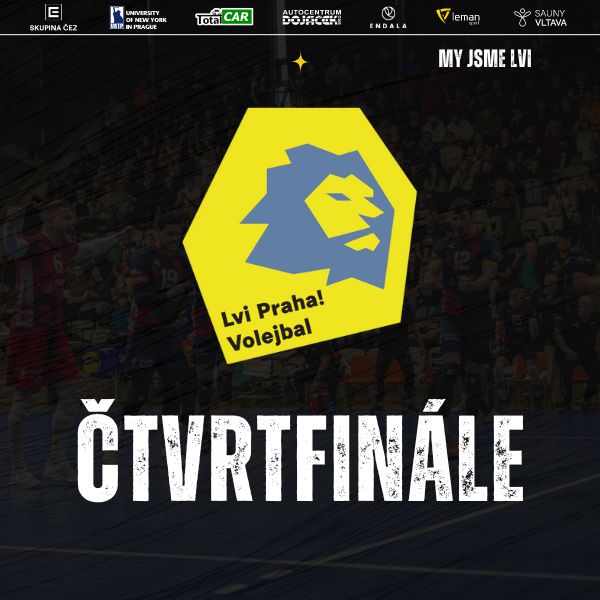 VK Lvi Praha - ČTVRTFINÁLE play-off 2023/2024