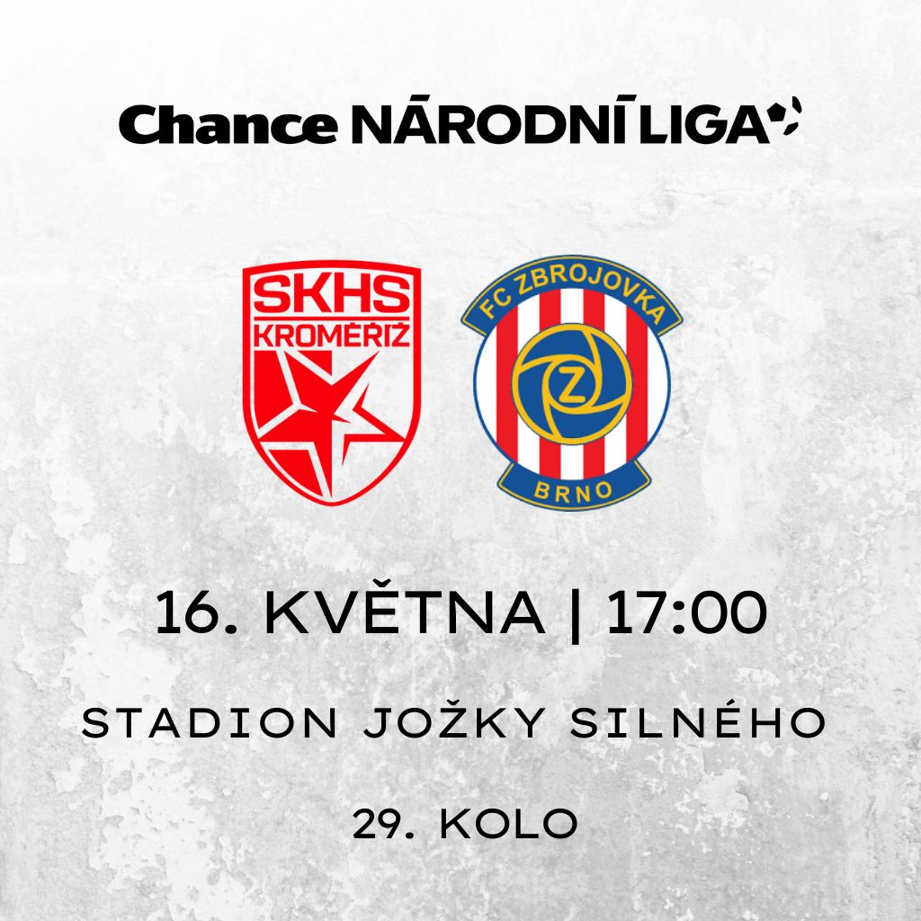 SK HS Kroměříž - FC Zbrojovka Brno
