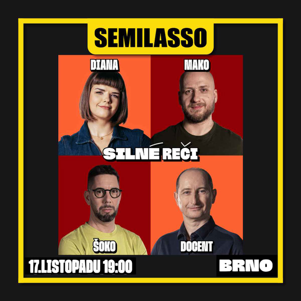 SILNÉ REČI v Brně