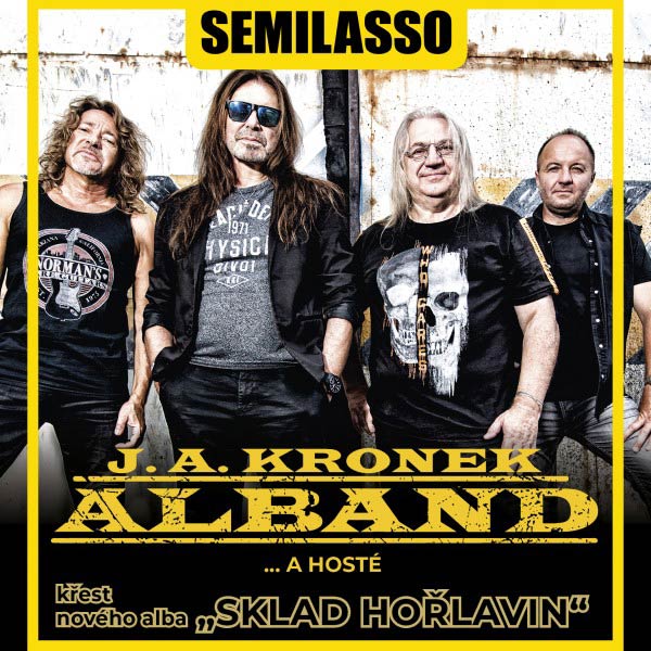 J.A. Kronek a ALBAND + hosté / křest nového alba Sklad hořlavin