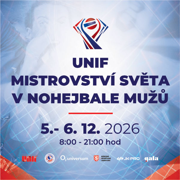 UNIF MISTROVSTVÍ SVĚTA V NOHEJBALE MUŽŮ