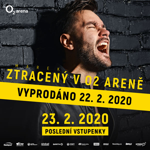 MAREK ZTRACENÝ V O2 ARENĚ