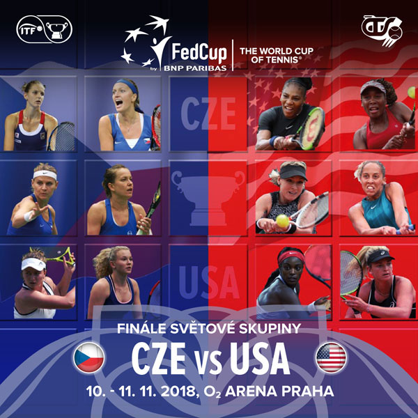 Fed Cup by BNP Paribas Česká republika vs. USA