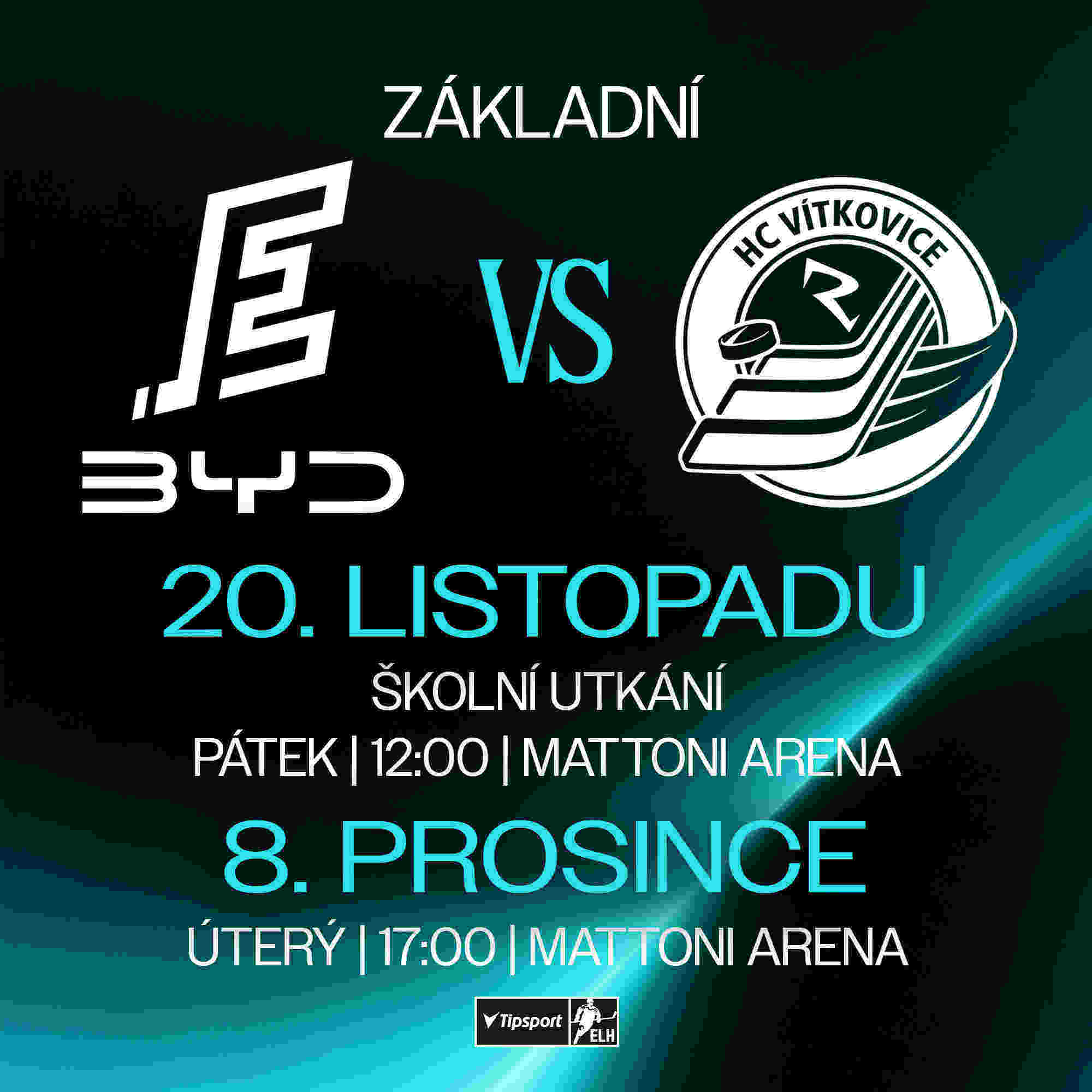 BYD ENERGIE KARLOVY VARY - HC VÍTKOVICE RIDERA