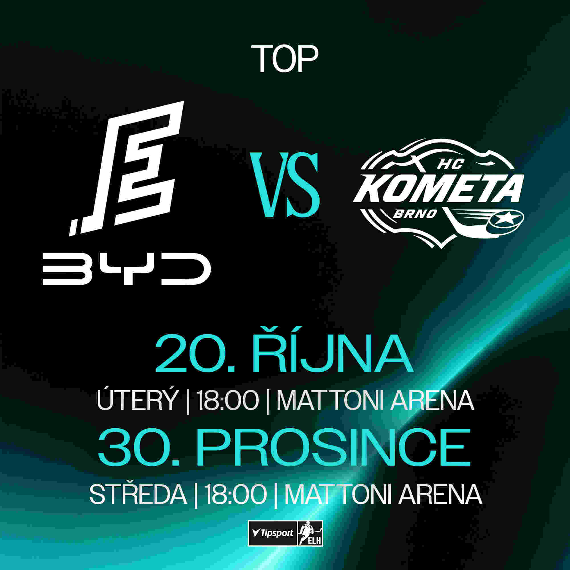 BYD ENERGIE KARLOVY VARY - HC KOMETA BRNO
