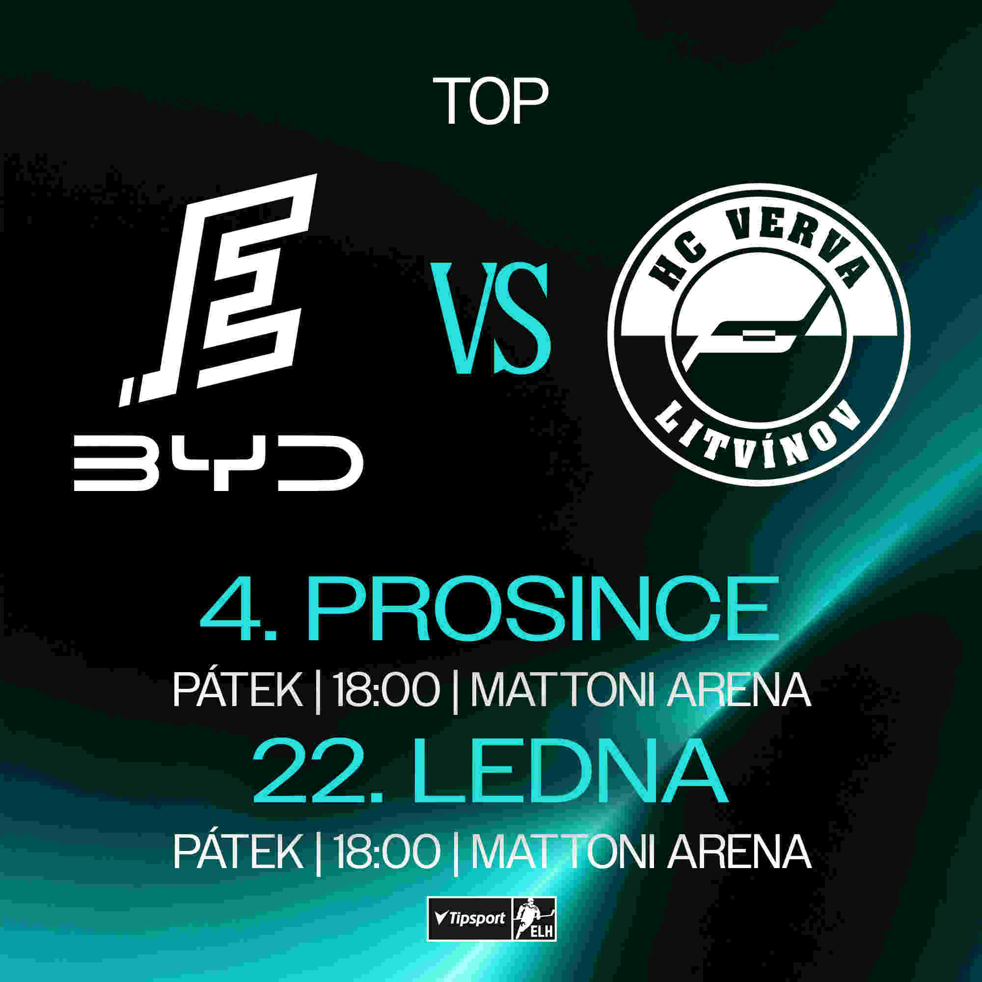 BYD ENERGIE KARLOVY VARY - HC VERVA LITVÍNOV