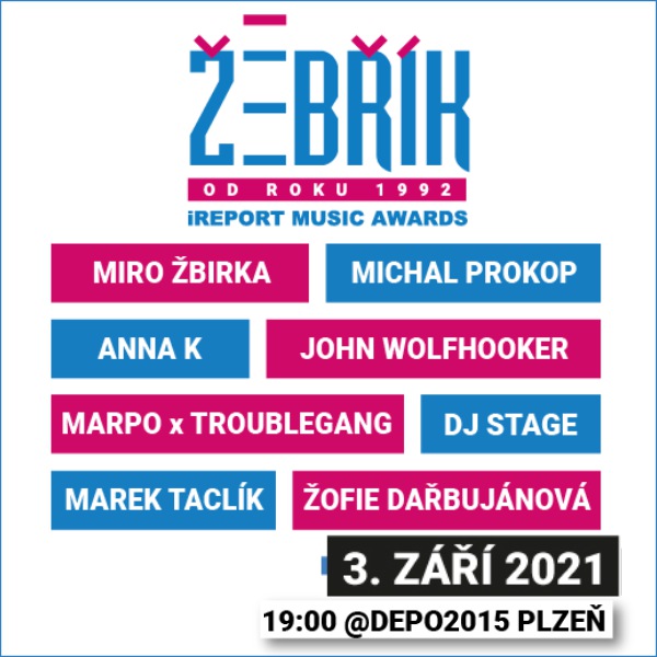 HUDEBNÍ CENY ŽEBŘÍK