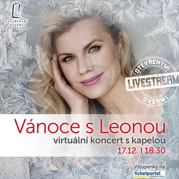 VÁNOCE S LEONOU - OTEVŘENÝMI DVEŘMI / LIVESTREAM