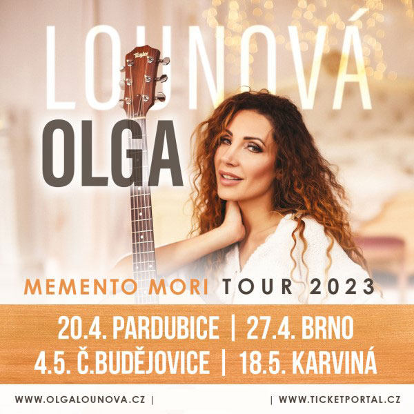 Olga Lounová - MEMENTO MORI, jarní tour 2023