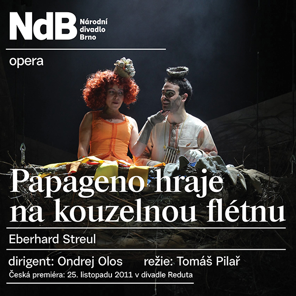 Papageno - hraje na kouzelnou flétnu