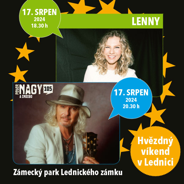 PETER NAGY 105 & LENNY, Hvězdný víkend v Lednici