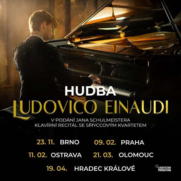 Hudba Ludovico Einaudi, KLAVÍRNÍ RECITÁL se smyčcovým kvartetem