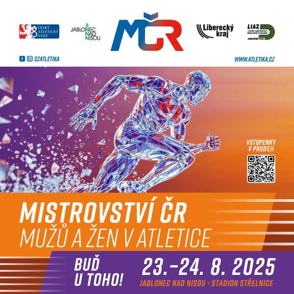 Mistrovství České republiky v atletice 2025, Jablonec nad Nisou