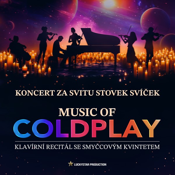 Music of COLDPLAY – Klavírní recitál se smyčcovým kvintetem