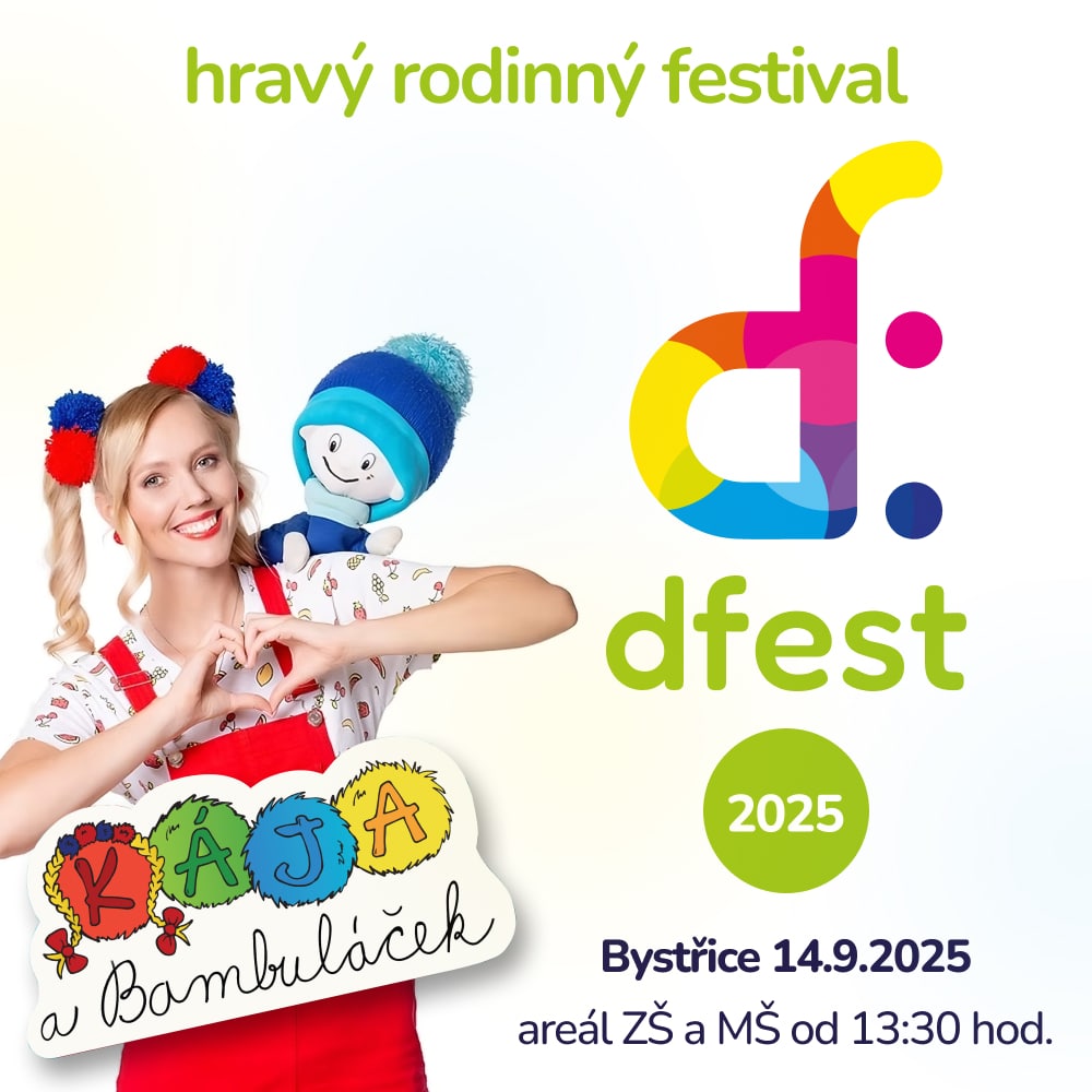 Hravý rodinný festival Dfest 2025
