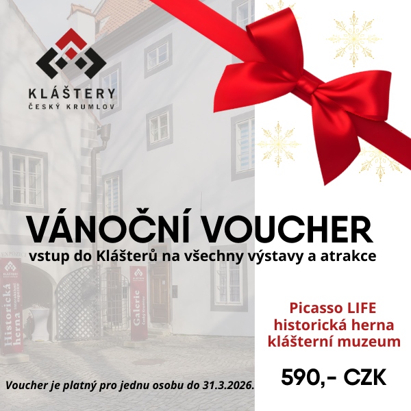 Vánoční voucher Kláštery Český Krumlov