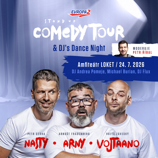 Evropa 2 COMEDY TOUR & DJ's dance night