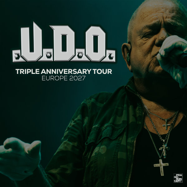 U.D.O. - Triple Anniversary Tour Europe 2027
