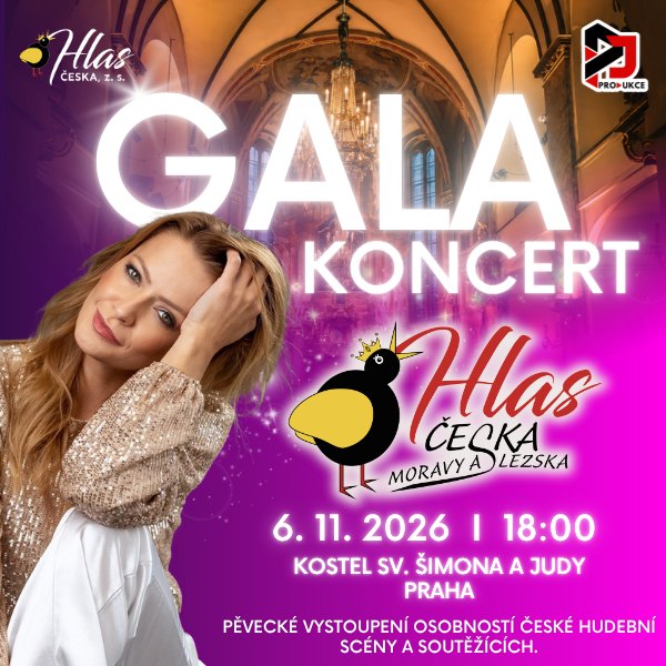 Hlas Česka: GALAKONCERT 2026