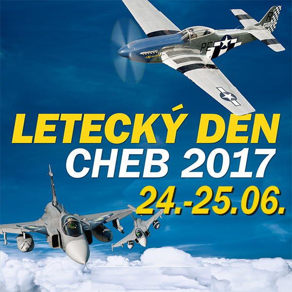 LETECKÝ DEN CHEB 2017, 100 LET LETIŠTĚ CHEB