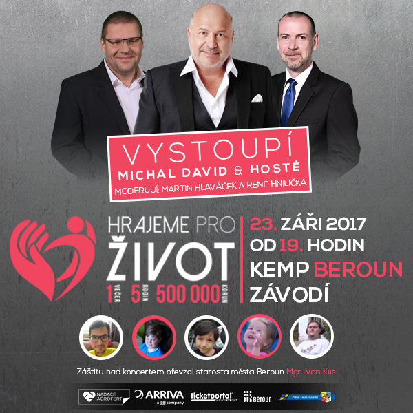 HRAJEME PRO ŽIVOT, Michal David a hosté