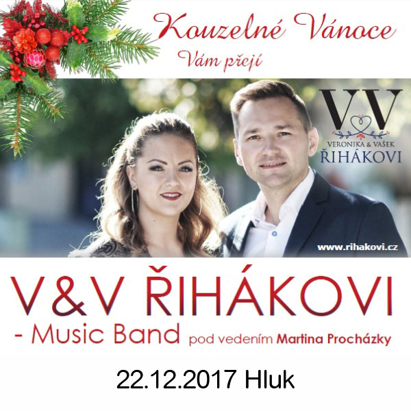 Kouzelné Vánoce vám přejí V&V Řihákovi