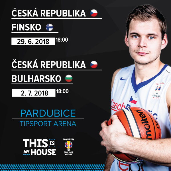 Balíček - Kvalifikační utkání MS mužů v basketbalu