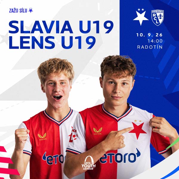 SK Slavia Praha U19  – RC Lens U19