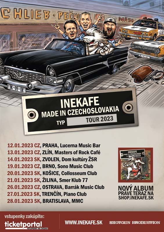 picture INEKAFE - MADE IN CZECHOSLOVAKIA TOUR 2023