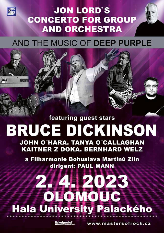 picture JON LORD´S CONCERTO FOR GROUP AND ORCHESTRA  and the music of DEEP PURPLE