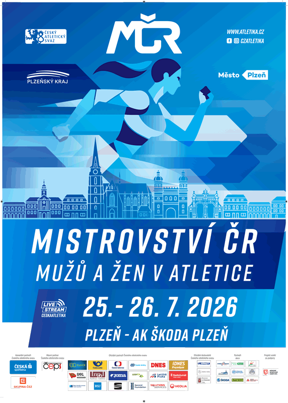 picture Mistrovství ČR mužů a žen v atletice