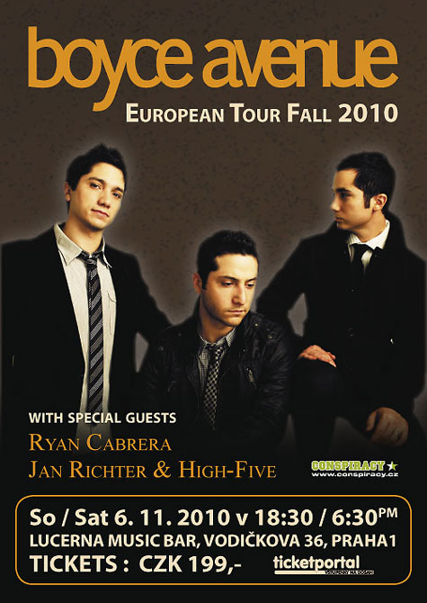picture BOYCE AVENUE + support