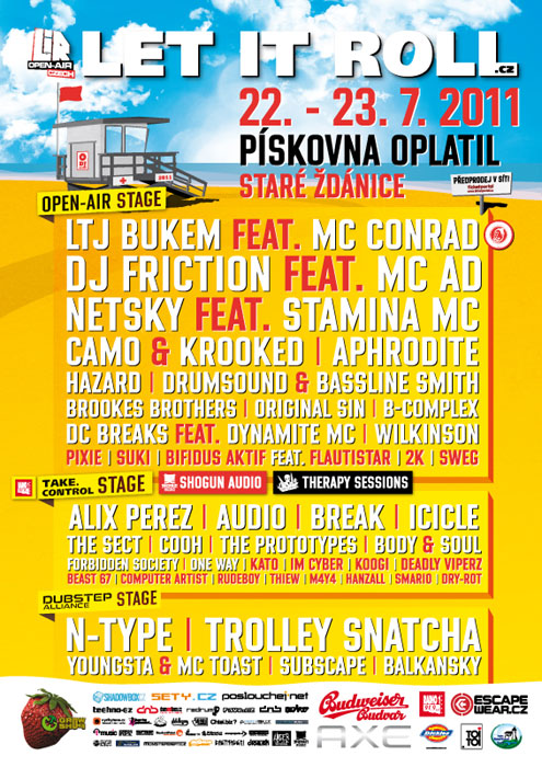 picture LET IT ROLL Open Air 2011 CZ / SK COMBO TICKET