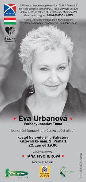 picture EVA URBANOVÁ benefiční koncert pro děti ulice