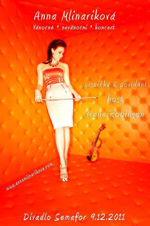 picture Anna Mlinariková: Vánočně nevánoční koncert