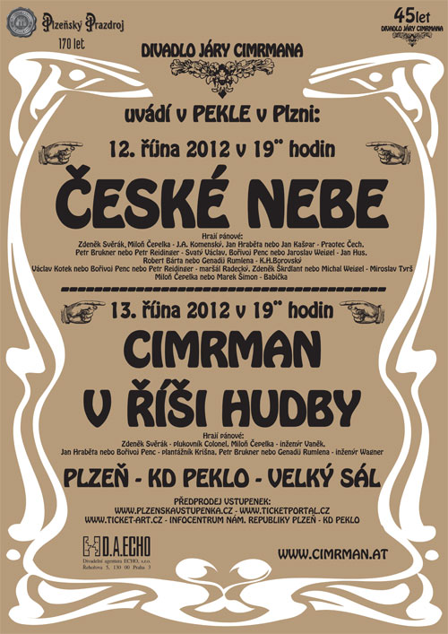 picture Divadlo Járy Cimrmana: CIMRMAN V ŘÍŠI HUDBY