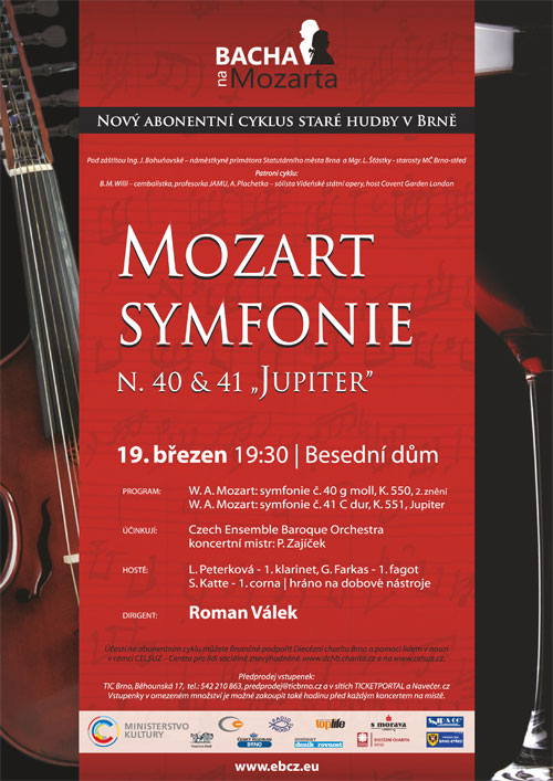 picture BACHA NA MOZARTA! / W. A. Mozart: Symfonie