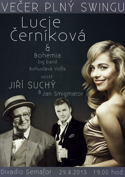picture Lucie Černíková: VEČER PLNÝ SWINGU