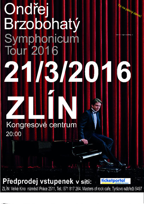 picture Ondřej Brzobohatý Symphonicum Tour 2016