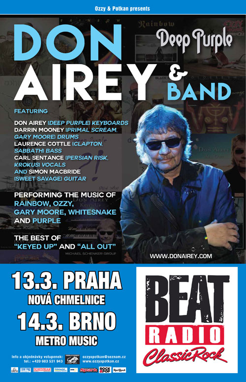 picture DON AIREY & Band (UK): EUROPEAN TOUR 2016